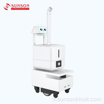 Robot nebulizzatore anti-virus